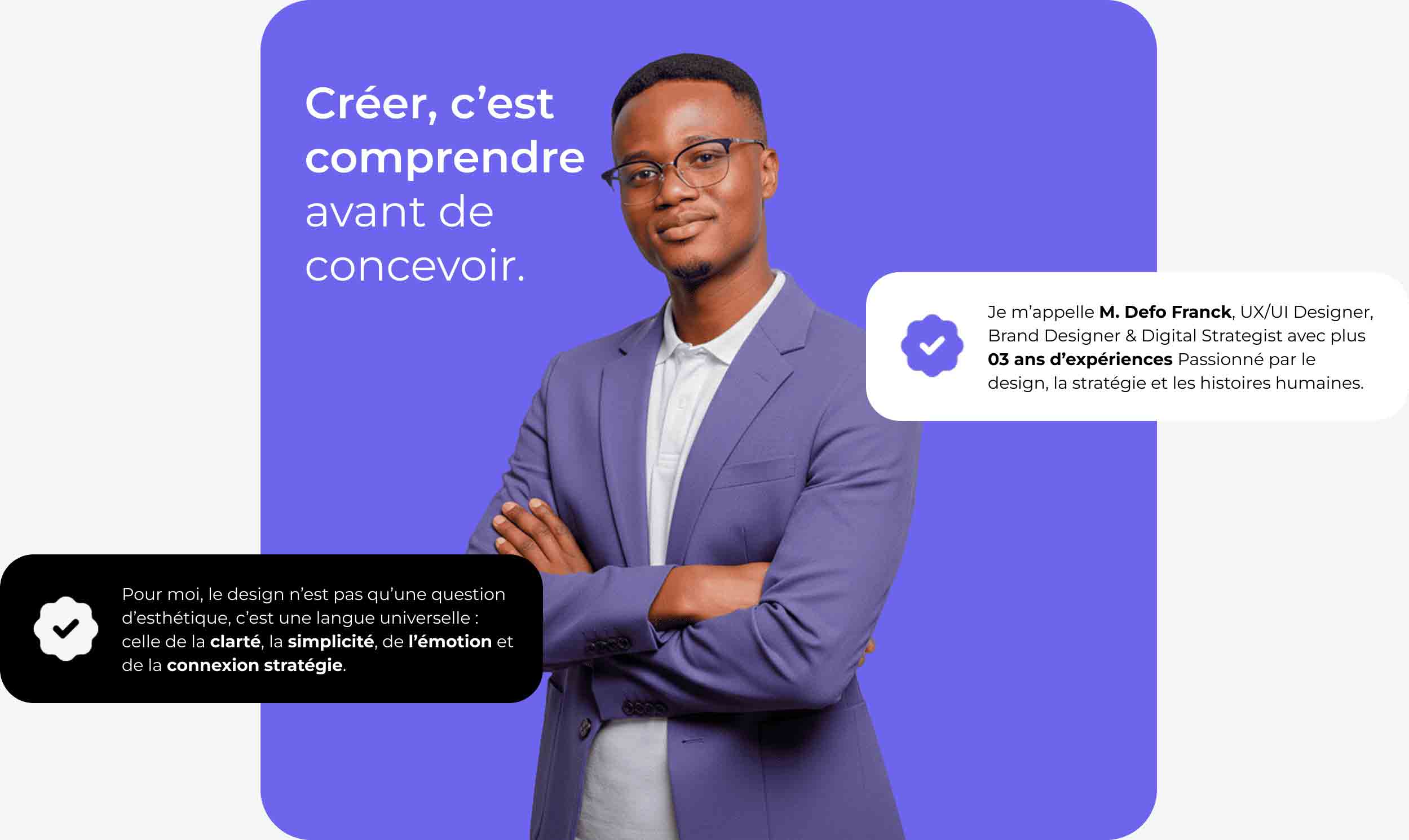 présentation de franck defo